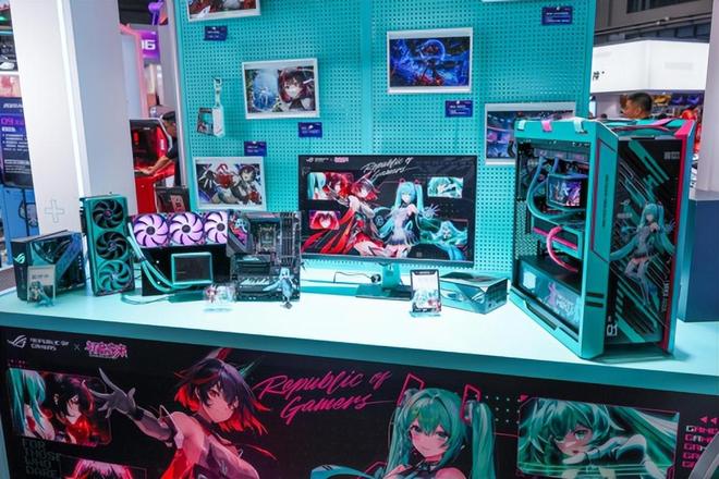 初音未来版电竞显示器双模新品闪耀登场BW2025 ROG绝神 RO姬x(图12)